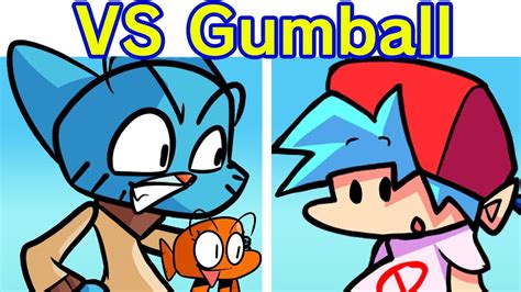 Friday Night Funkin' VS Gumball + Darwin 2.0 + Cutscenes | The Amazing World of Gumball (FNF Mod ...