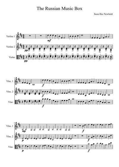 Soon Hee Newbold Sheet music free download in PDF or MIDI on Musescore.com