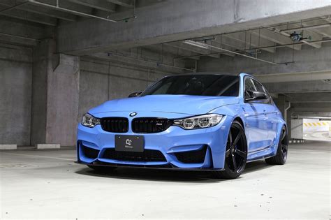 3D Design Tweaks Blue BMW F80 M3 - GTspirit