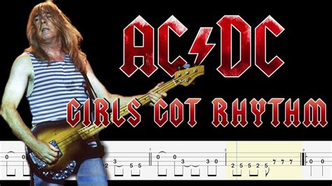 AC/DC - Girls Got Rhythm (Bass Tabs) By @ChamisBass - YouTube