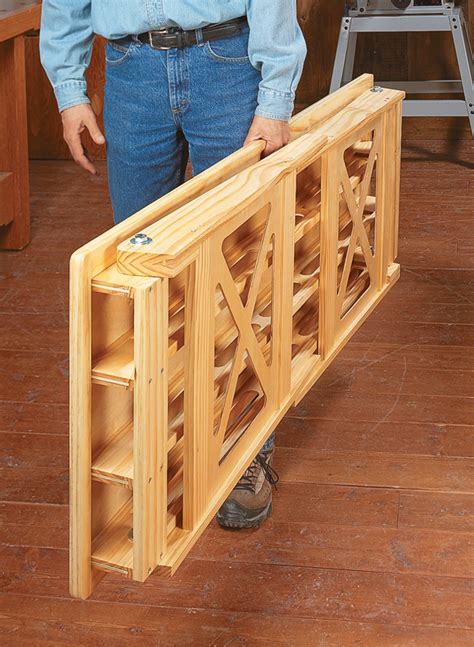 Folding Worktable | Woodworking Project | Woodsmith Plans