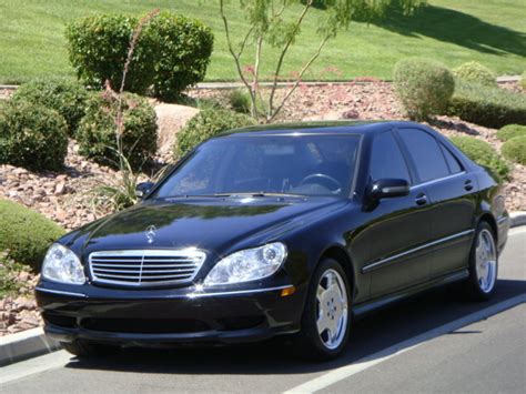 2001 MERCEDES-BENZ S430 4 DOOR SEDAN - Front 3/4 - 130954