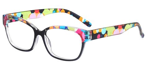Adele Cat-Eye Prescription Glasses - Rainbow Polka Dot | Women's Eyeglasses | Payne Glasses