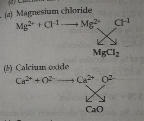 what is the chemical formula of carbon dioxide for examples :--magnesium chloride and calcium ...