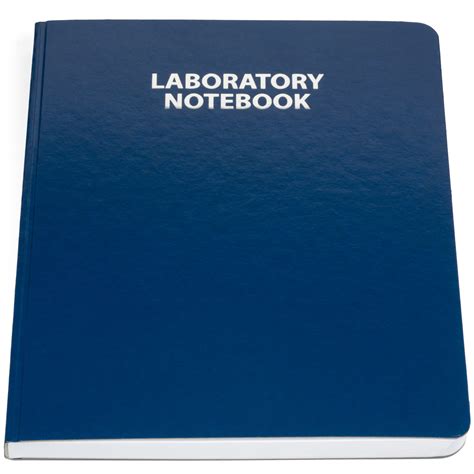 #3001HZ Laboratory Notebook – Blue covers – Scientific Notebook Company