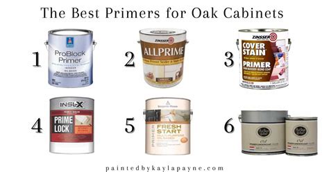 The Best Primer For Oak Cabinets + Why You Need To Prime (Don't Skip This!) - Painted by Kayla Payne