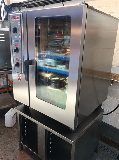 RATIONAL Combi Master CMP Electric 10 Grid Combi Oven with Gastro Stand | CaterQuip