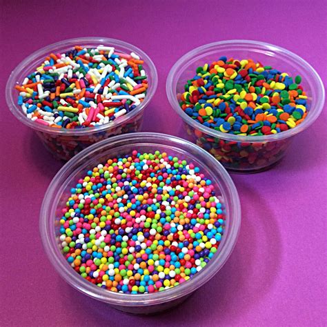 Sprinkles Edible Sprinkles rainbow of colors sprinkles and | Etsy