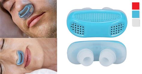 Mini ASD Anti-Snoring Sleep Apnea Nasal Device and Case - 3 Colors