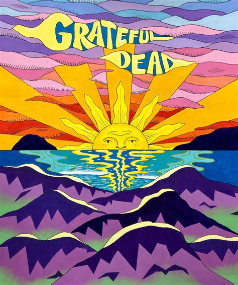 Grateful Dead Poster - Etsy