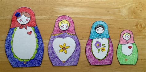 Kathy's Art Project Ideas: Russian Matryoshka Art Lesson