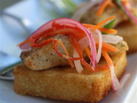 Chef Noel Cunningham Jamaican Escovitch Fish Sandwich Recipe - Jamaicans and Jamaica - Jamaicans.com