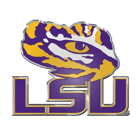 LSU Tigers Logo 3D Color Auto Emblem NEW!! Truck or Car! | Lsu tigers logo, Lsu, Team emblems