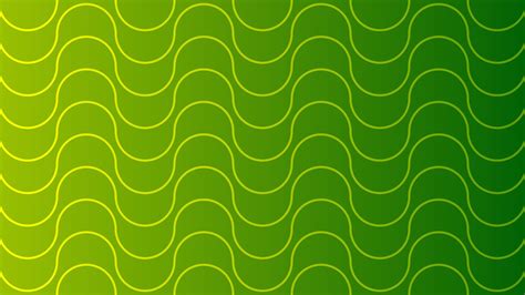 Green wavy line pattern vector illustration. Symmetry wave curve line seamless pattern ...