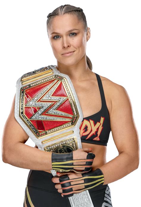 Ronda Rousey WWE Raw Women's Champion new png 2018 by LunaticAhlawy on DeviantArt