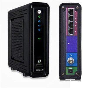 Motorola SBG6580 - Router IP Address