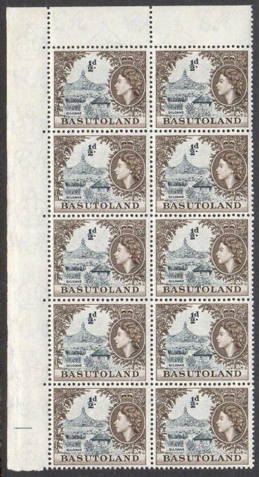 Basutoland Stamps, Postage Dues, Postmarks