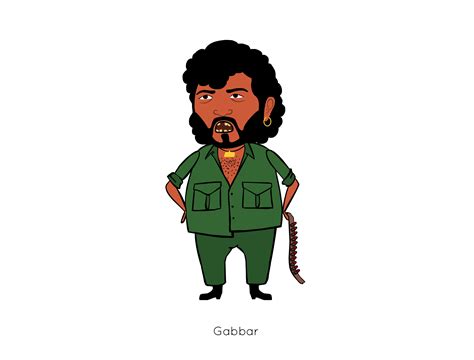 Sholay : Character Illustrations :: Behance