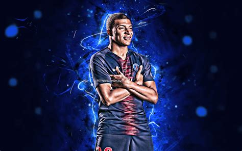 Download wallpapers Kylian Mbappe, goal, french footballers, PSG, personal celebration, Ligue 1 ...