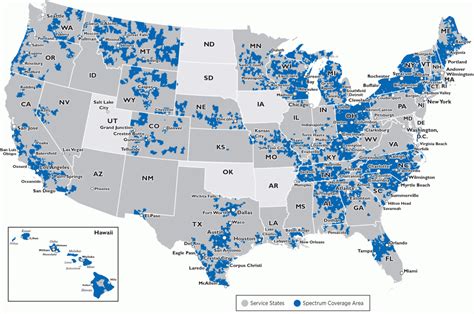 Spectrum Availability Areas & Coverage Map | Decision Data - Spectrum Coverage Map Florida ...