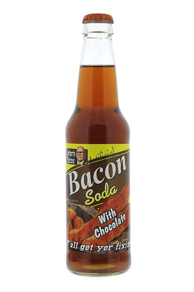 Bacon flavored soda