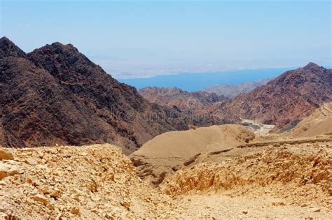 Mountains in the South of Israel and Red Sea Stock Photo - Image of israel, descent: 14797068