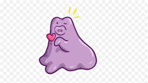 Ditto - Cartoon Emoji,Ditto Emoji - free transparent emoji - emojipng.com