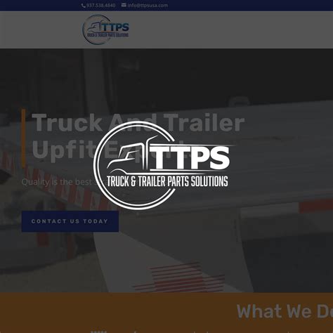 Branding + Logo Design + Website Design + Videography - TTPS - Truck ...