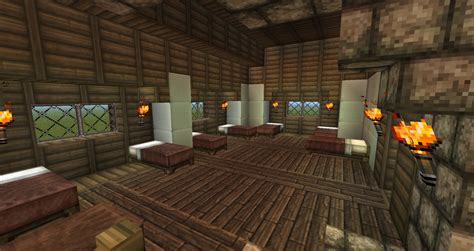 Medieval Barracks Minecraft Project