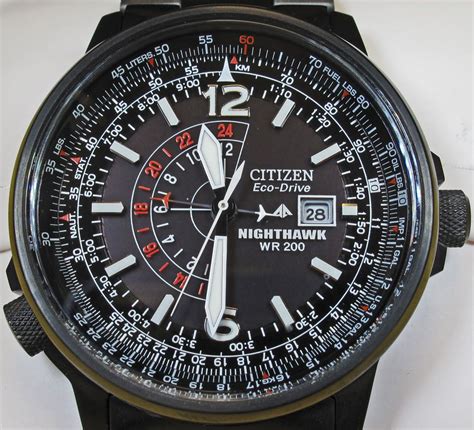 citizen nighthawk $240 Nighthawks, Watch Review, Eco Drive, Breitling ...