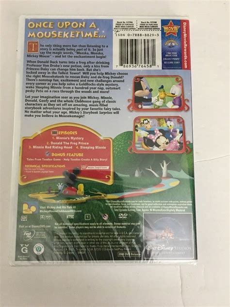 Disney Mickey Mouse Clubhouse:Mickey's Storybook Surprises DVD 2008-SHIP N 24HRS - DVD, HD DVD ...