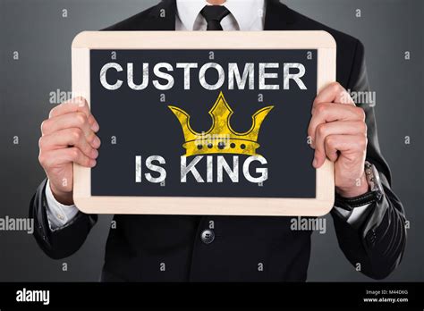 Customer is king hi-res stock photography and images - Alamy