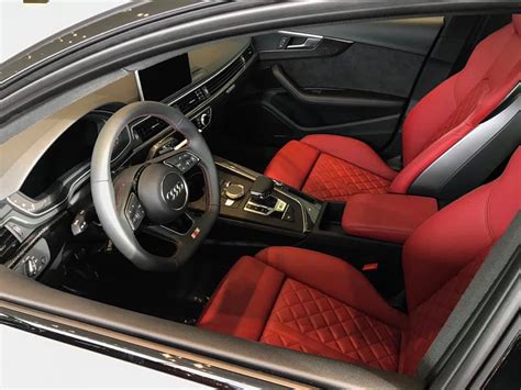 Audi Beaverton - Quantum Gray S4 with Magma Red interior... | Facebook