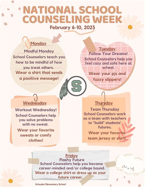 National School Counseling Week February 6th-10th 2023 | Schuyler Elementary School