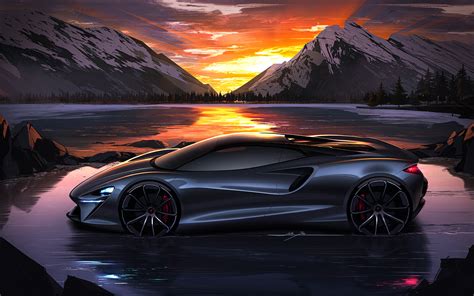 ArtStation - McLaren Artura official sketch