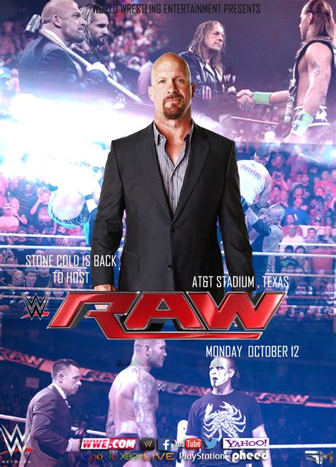 Stone Cold returns to host WWE Raw by ShivamMathers on DeviantArt