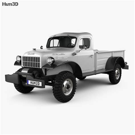 Dodge Power Wagon 1946 3D model - Military on Hum3D