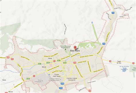 Baia Mare Map and Baia Mare Satellite Images