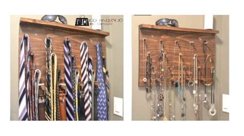 Tie Rack – Free Woodworking Plan.com