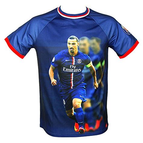 PSG - Official PSG 'Zlatan Ibrahimovic' Kids Soccer Jersey - Blue (12 ...