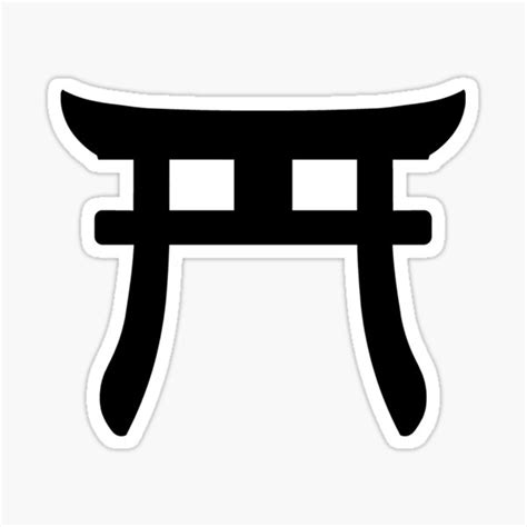 "Shinto Symbol" Sticker for Sale by sweetsixty | Redbubble