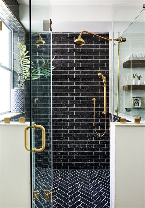 Black Shower Tile Ideas and Inspiration | Hunker