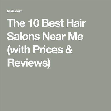 Best Hair Salon For Men Near Me - Beauty & Health