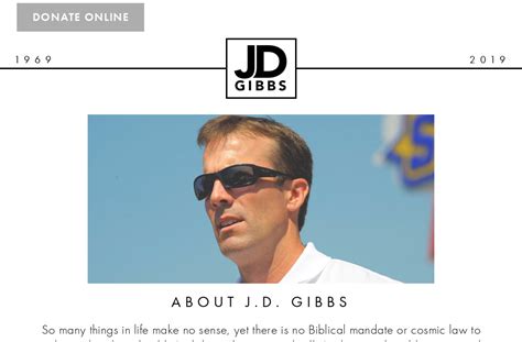 J.D. Gibbs Legacy — JDGibbsMemorial