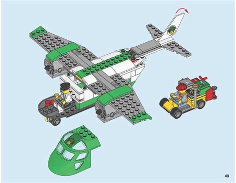 60101 Airport Cargo Plane - LEGO instructions and catalogs library