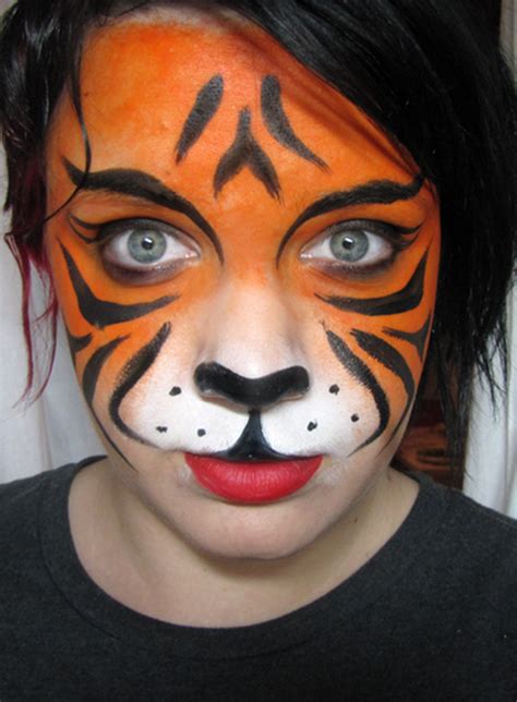 Tiger Face Makeup Simple - Mugeek Vidalondon