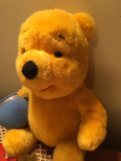 Toy Winnie the Pooh Disney Bear Plush Vintage Toys - Etsy | Disney bear ...