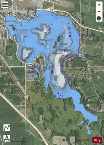 Lake Manitou Fishing Map | Nautical Charts App