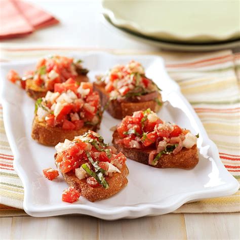 Bruschetta with Prosciutto Recipe | Taste of Home