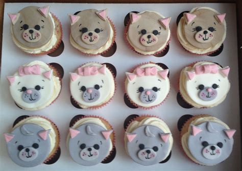 Kitty Cat Cupcakes Cat Cupcakes, Bakery Menu, Confectionary, Evie, Cake Desserts, Sugar Cookie ...